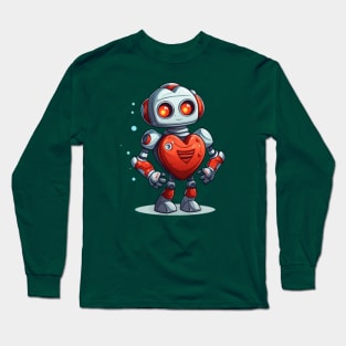 Lovely robot Long Sleeve T-Shirt